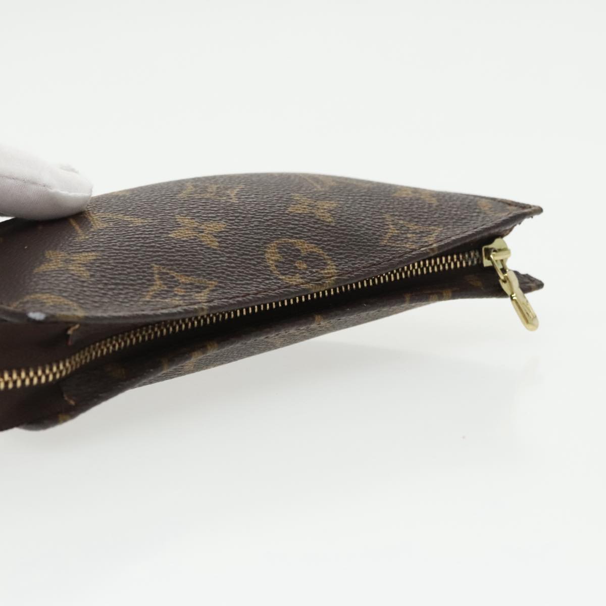LOUIS VUITTON Monogram Bucket PM Accessory Pouch LV Auth am7229
