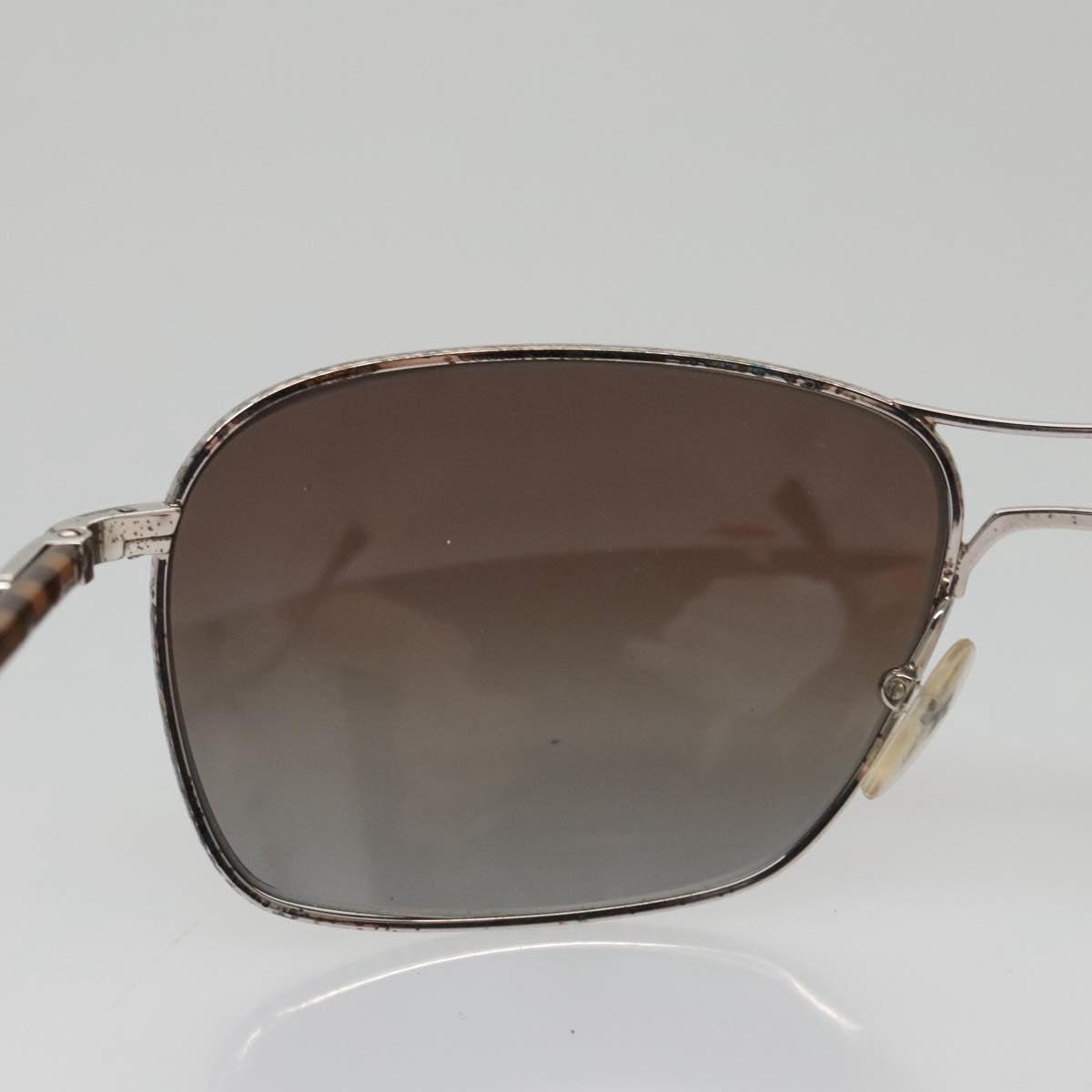 LOUIS VUITTON Damier Conspiration Sunglasses metal Brown Z0035U LV Auth am7330