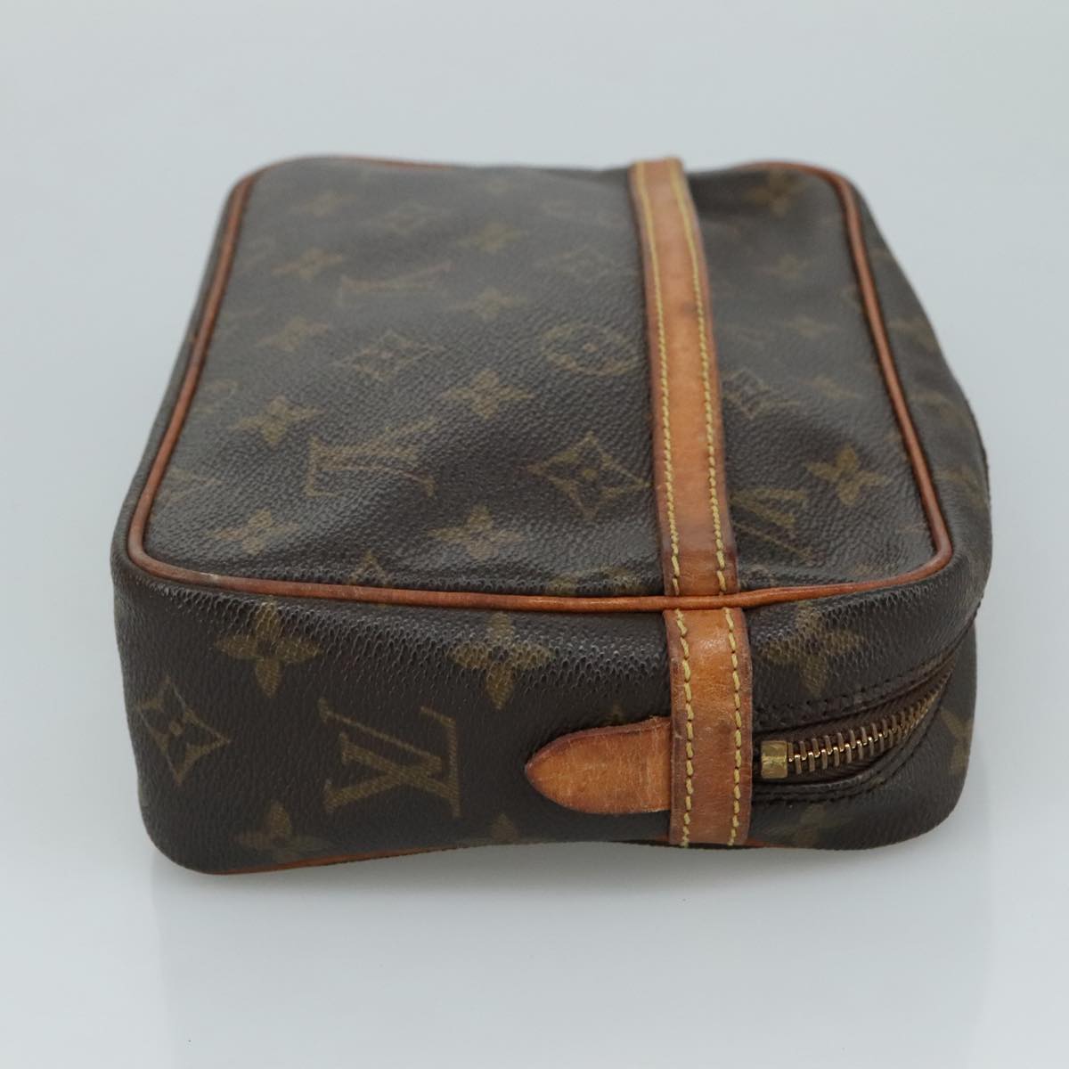 LOUIS VUITTON Monogram Compiegne 23 Clutch Bag M51847 LV Auth am7436