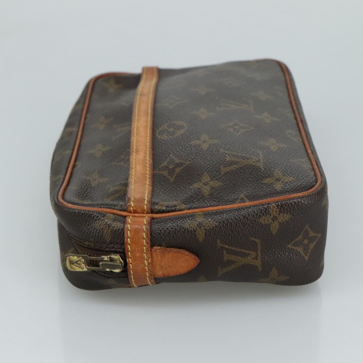 LOUIS VUITTON Monogram Compiegne 23 Clutch Bag M51847 LV Auth am7436
