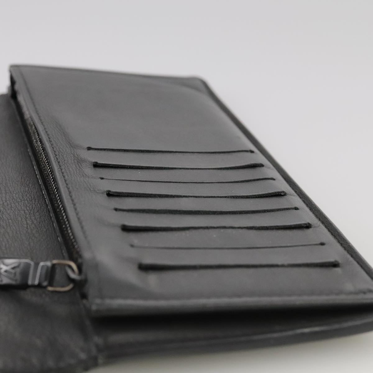 LOUIS VUITTON Monogram Shadow Portefeuille Brazza Wallet M62900 LV Auth am7512