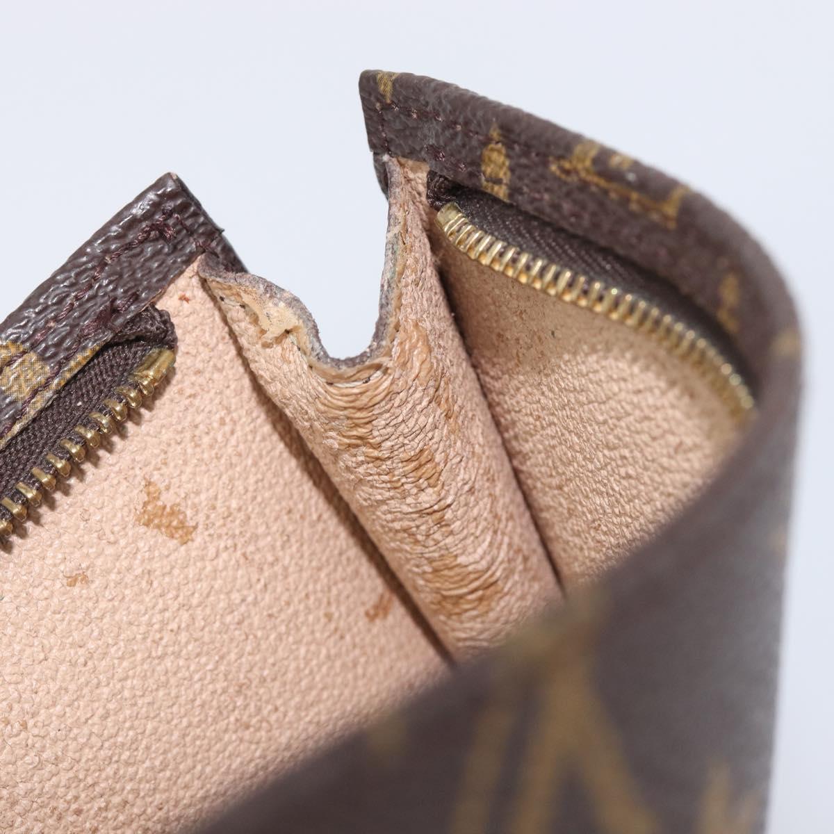 LOUIS VUITTON Monogram Bucket PM Accessory Pouch LV Auth am7514
