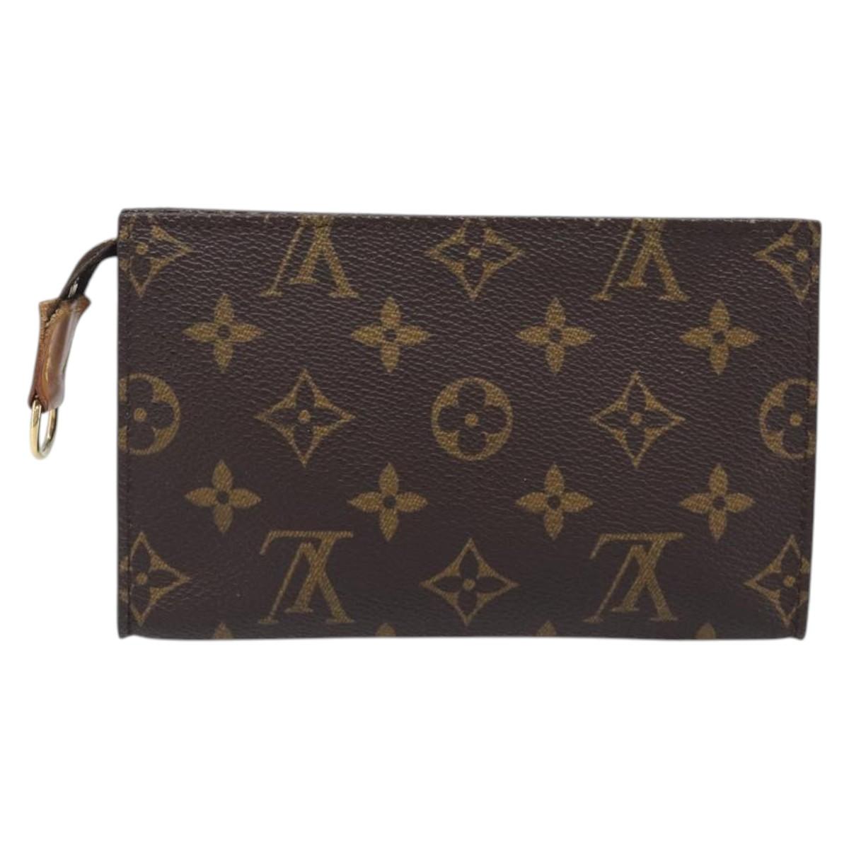 LOUIS VUITTON Monogram Bucket PM Accessory Pouch LV Auth am7514