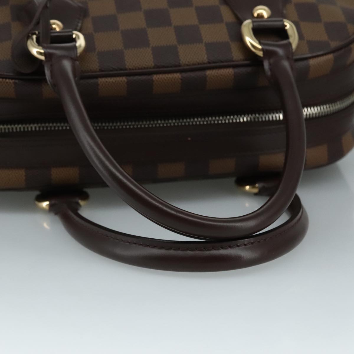 LOUIS VUITTON Damier Ebene Duomo Hand Bag N60008 LV Auth am7518AV