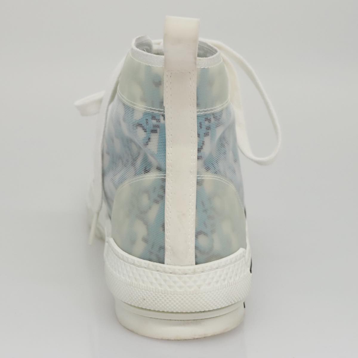 Christian Dior Trotter Canvas Sneakers 41 Blue Auth am7535