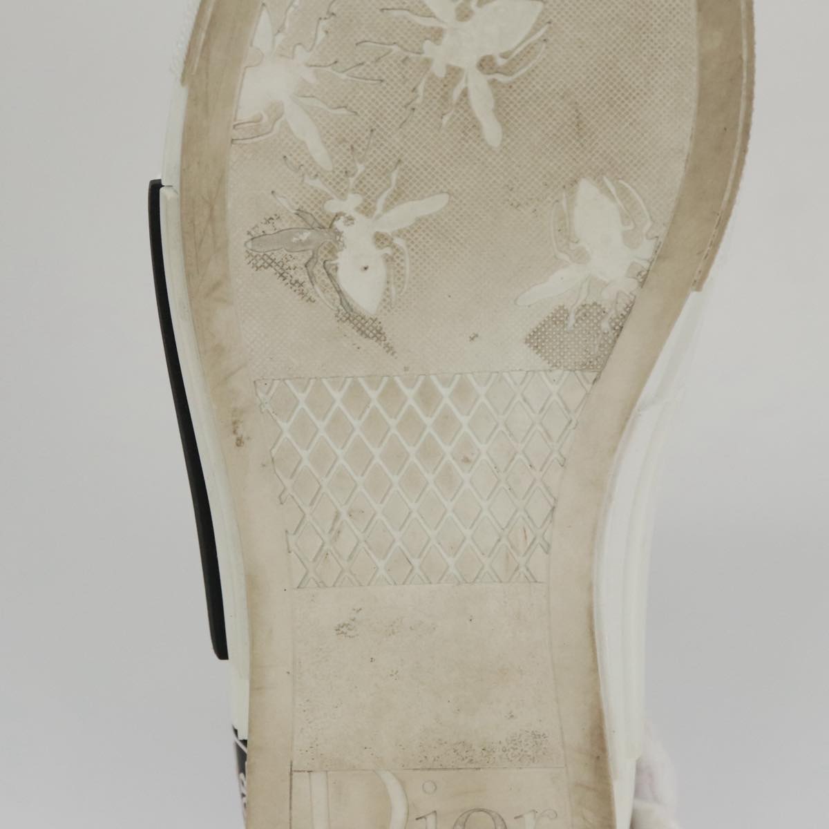 Christian Dior Trotter Canvas Sneakers 41 Blue Auth am7535