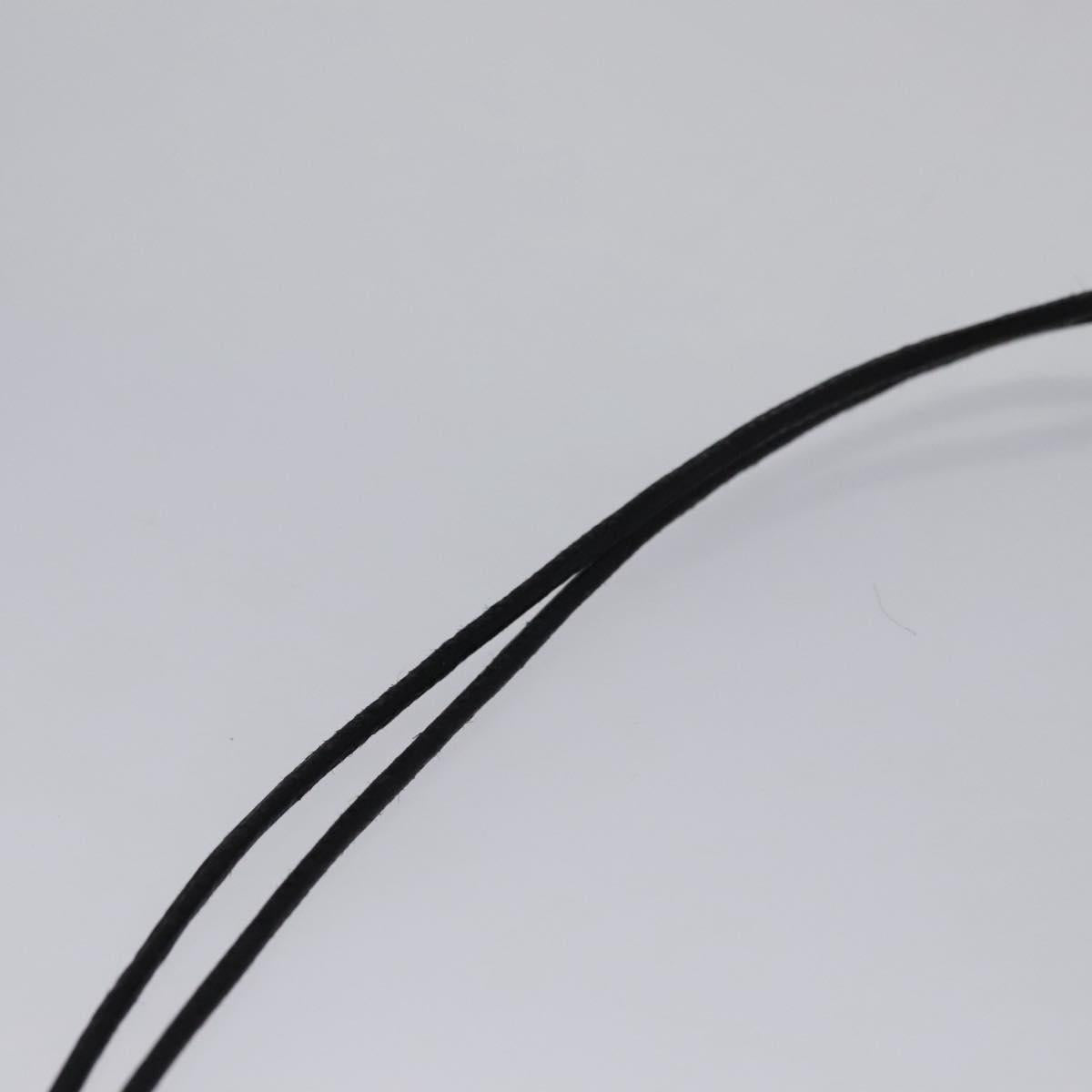 Baccarat Heart Necklace Crystal glass Red Auth am7542