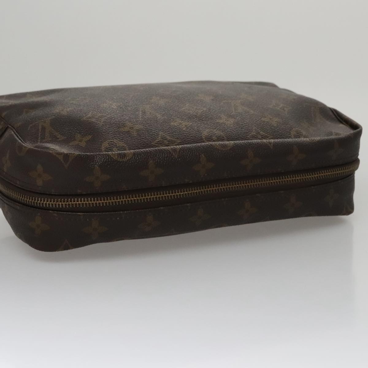 LOUIS VUITTON Monogram Trousse Toilette 28 Clutch Bag M47522 LV Auth am7574