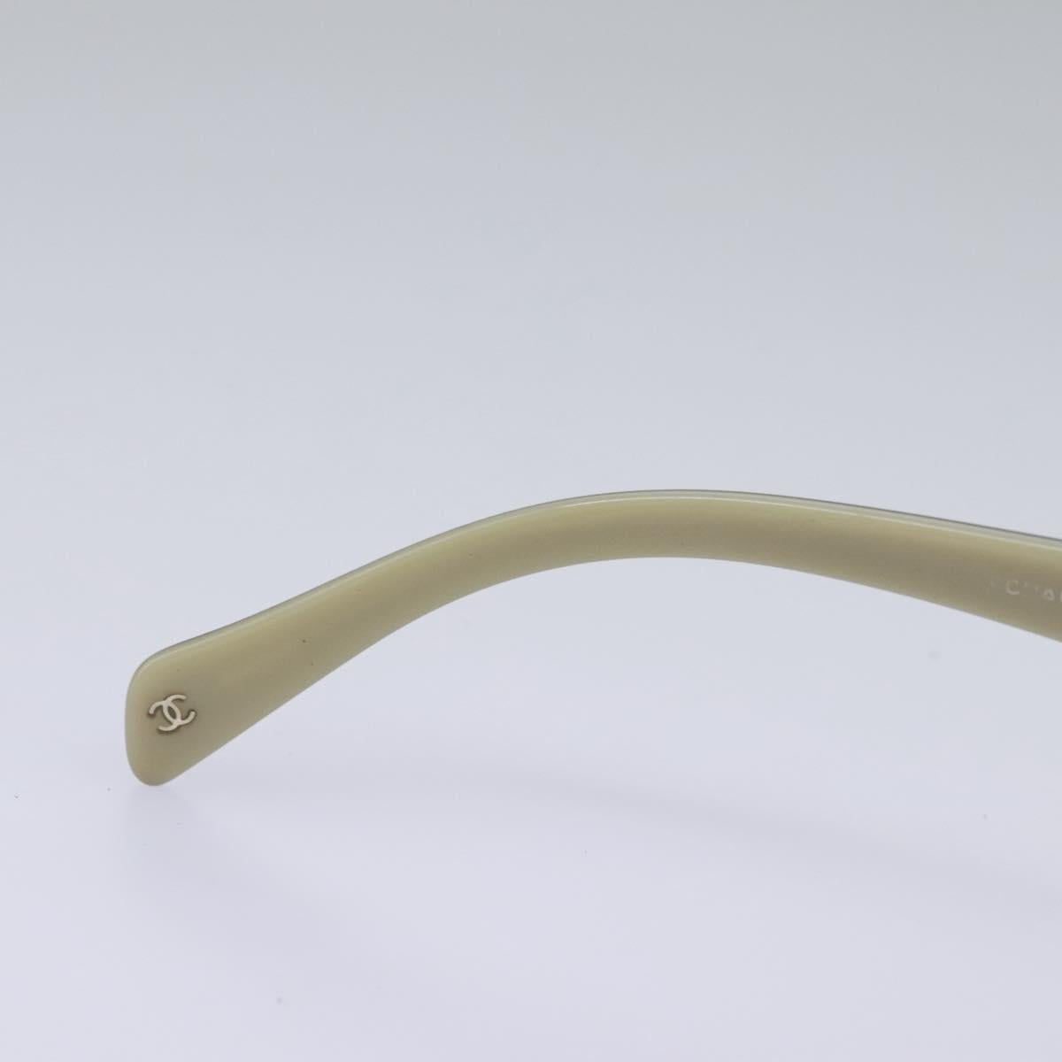 CHANEL Sunglasses plastic Brown CC Auth am7632