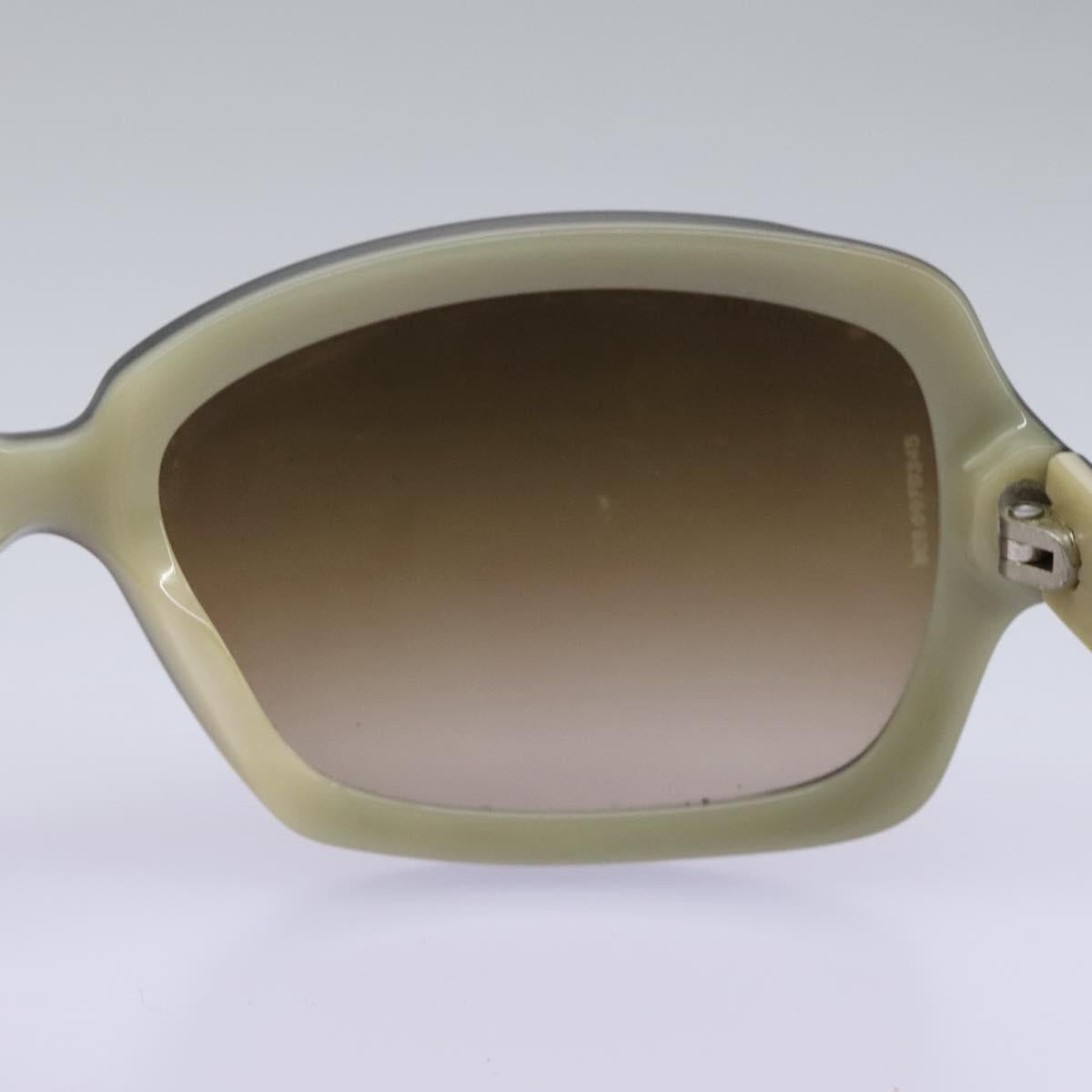 CHANEL Sunglasses plastic Brown CC Auth am7632