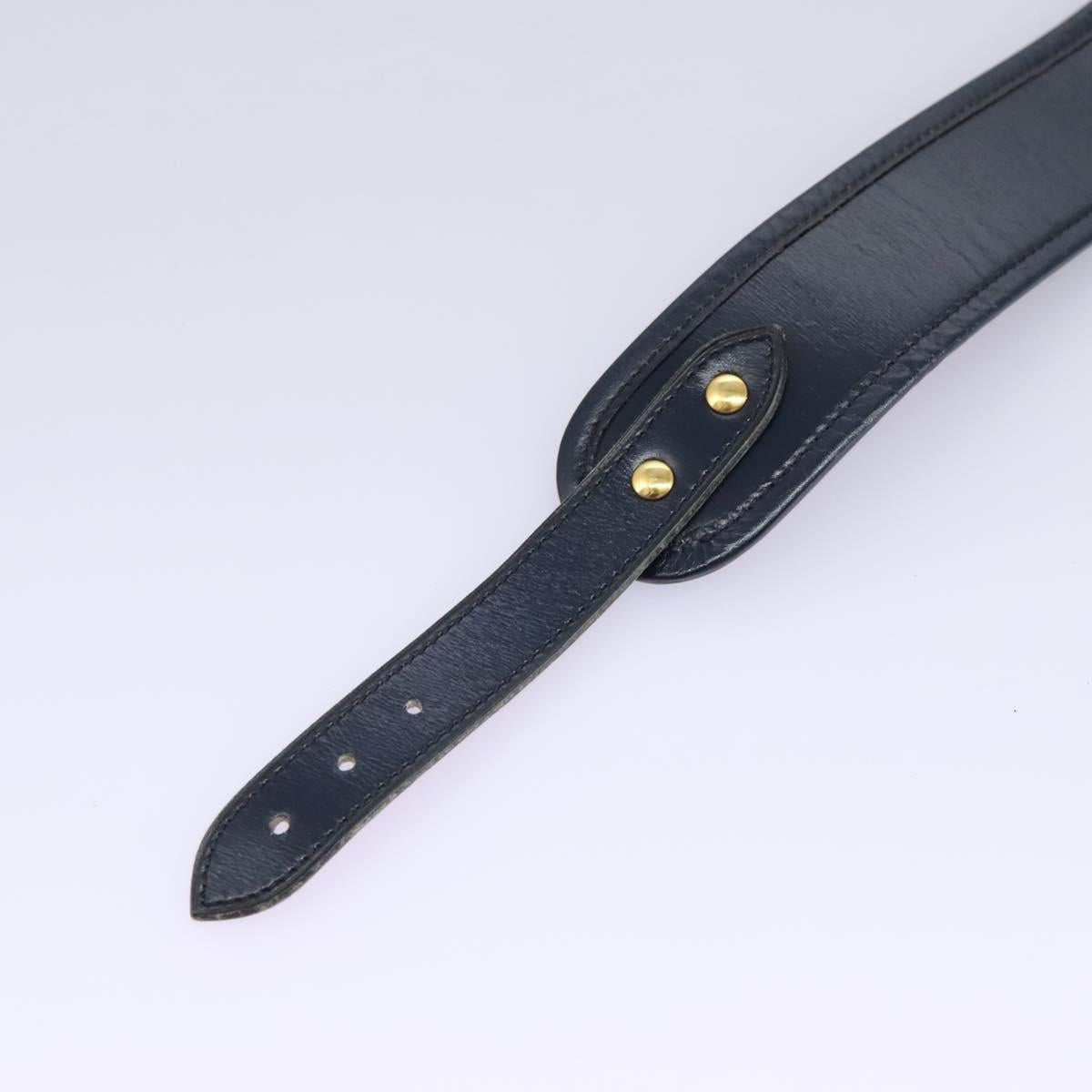 HERMES Constance Belt Leather Navy Auth am7633