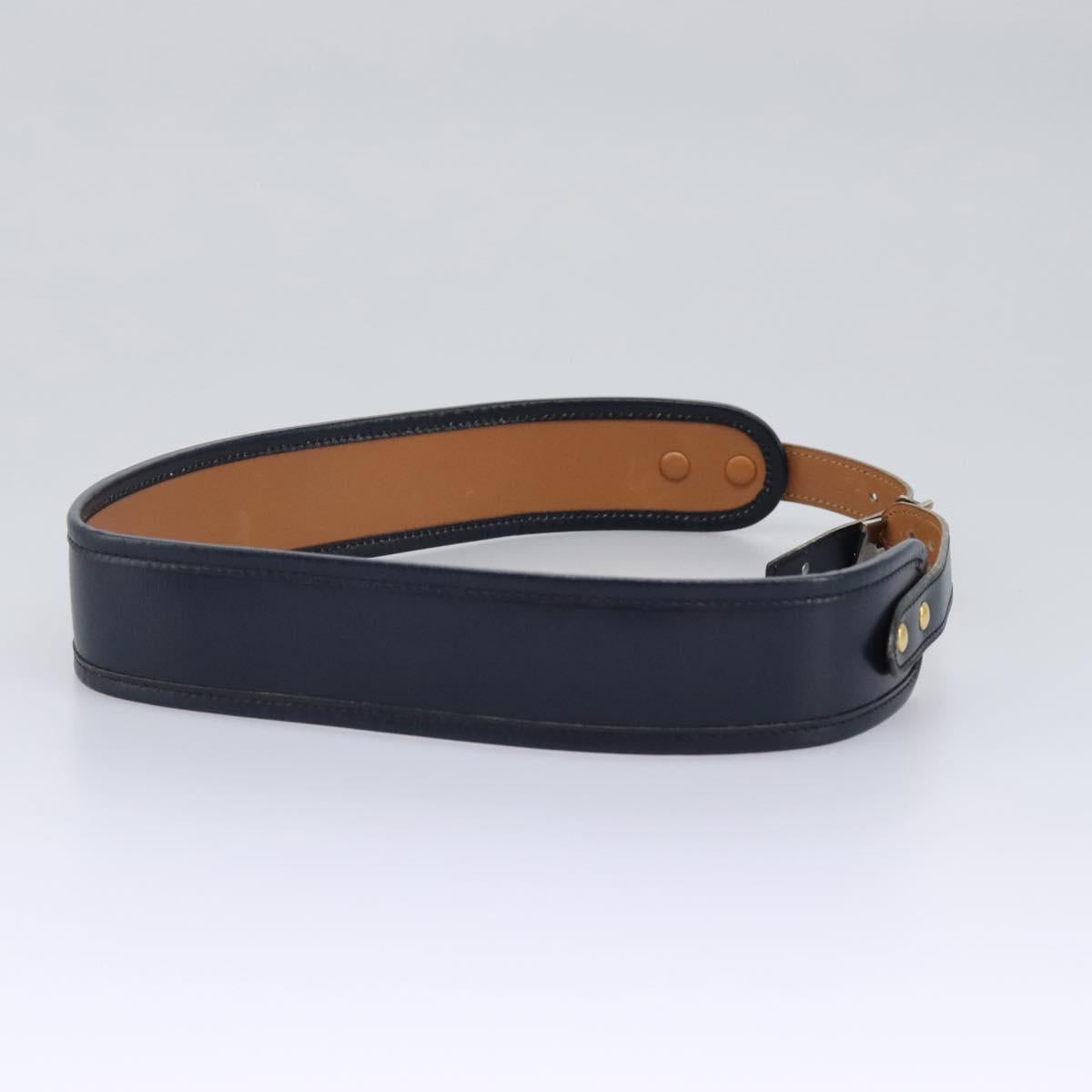 HERMES Constance Belt Leather Navy Auth am7633