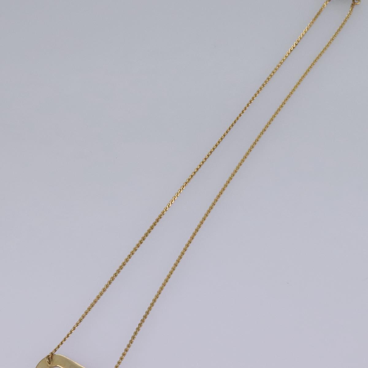 Christian Dior Necklace metal Gold Auth am7764