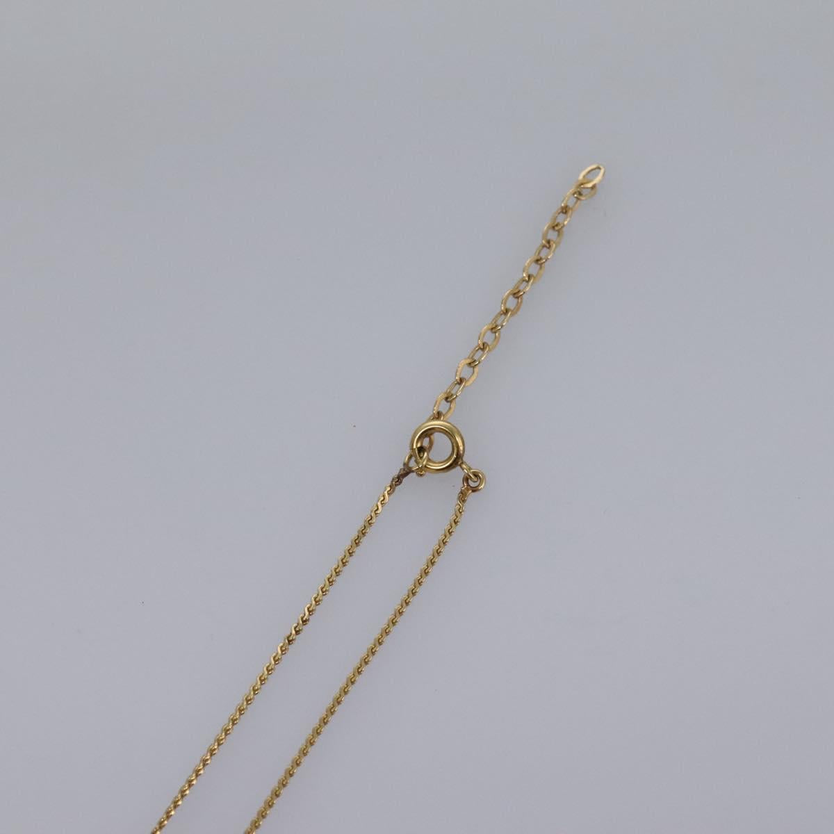 Christian Dior Necklace metal Gold Auth am7764