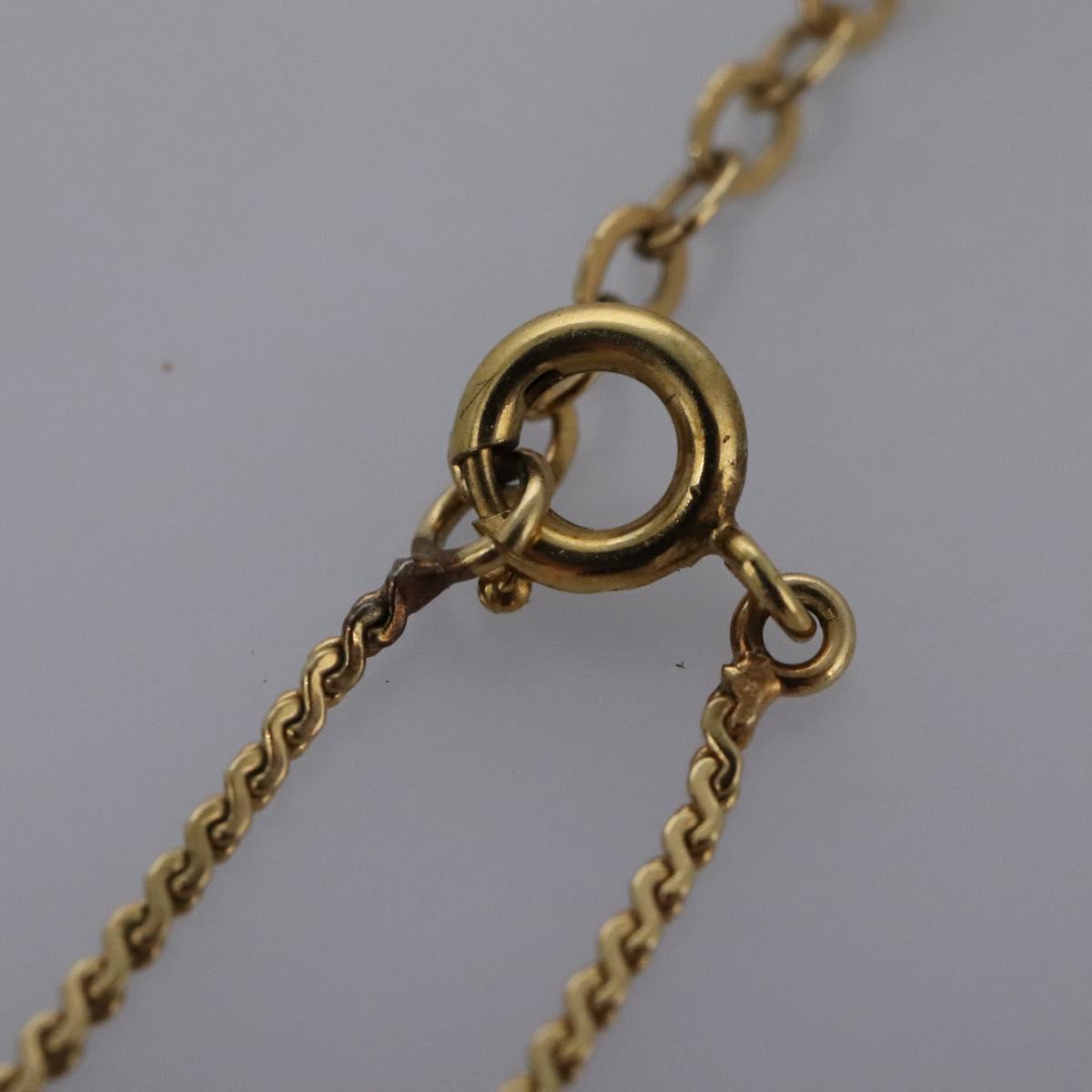 Christian Dior Necklace metal Gold Auth am7764