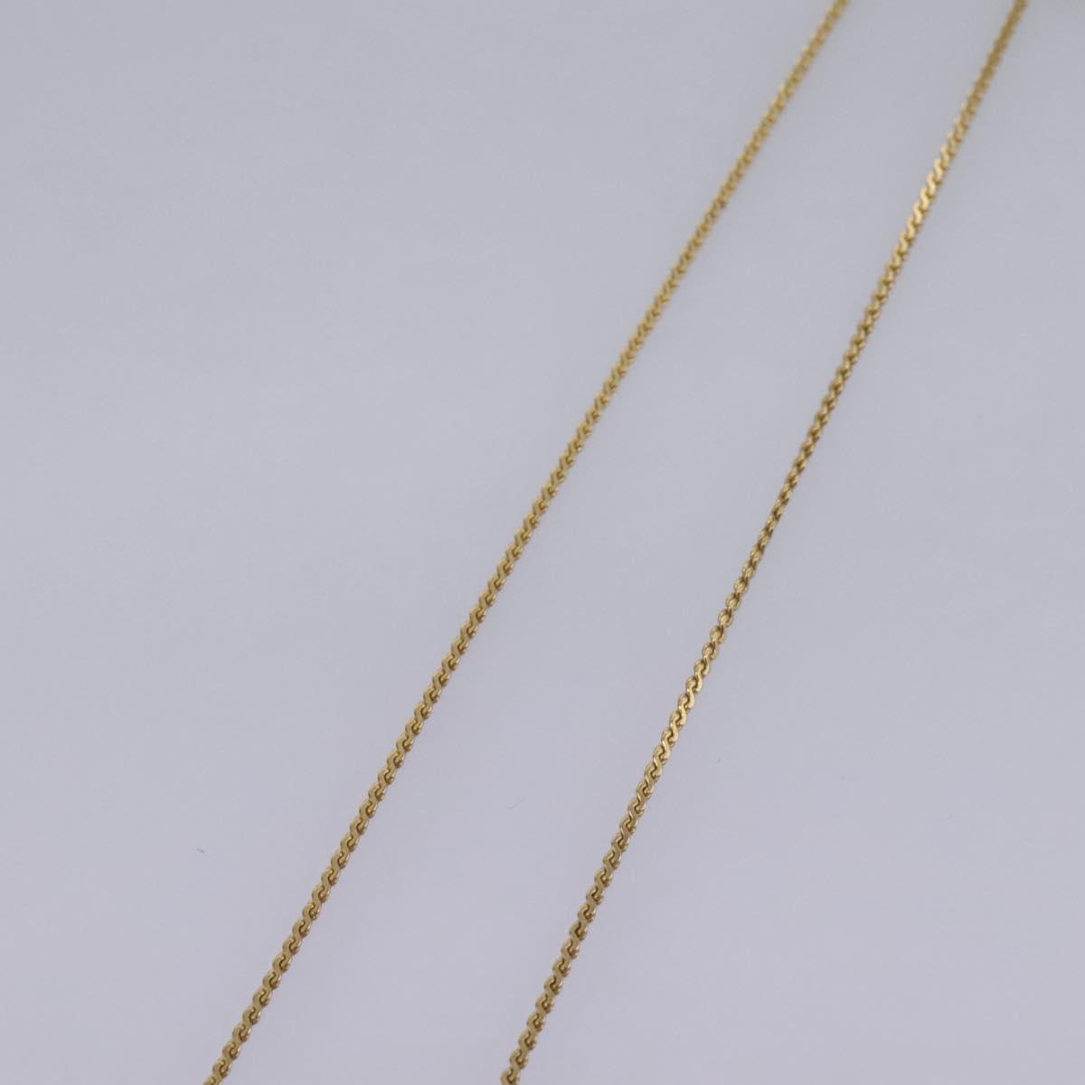 Christian Dior Necklace metal Gold Auth am7764