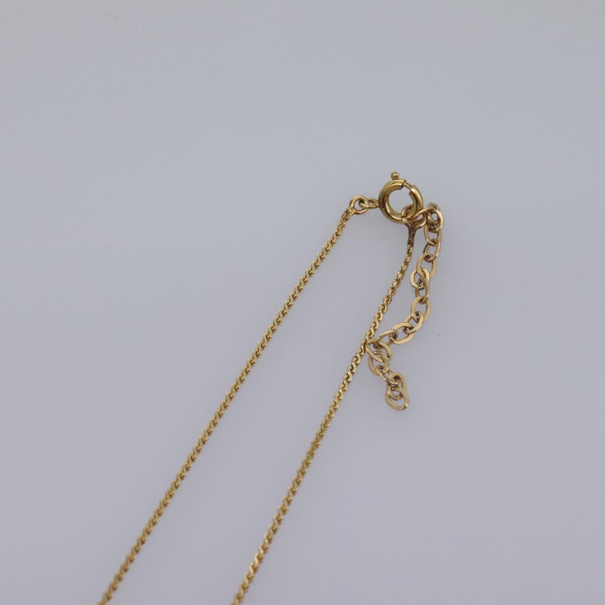 Christian Dior Necklace metal Gold Auth am7764
