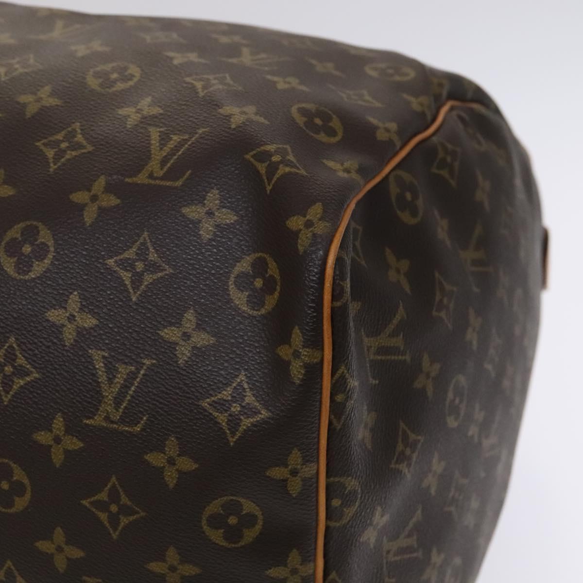 LOUIS VUITTON Monogram Keepall 60 Boston Bag M41422 LV Auth am7861