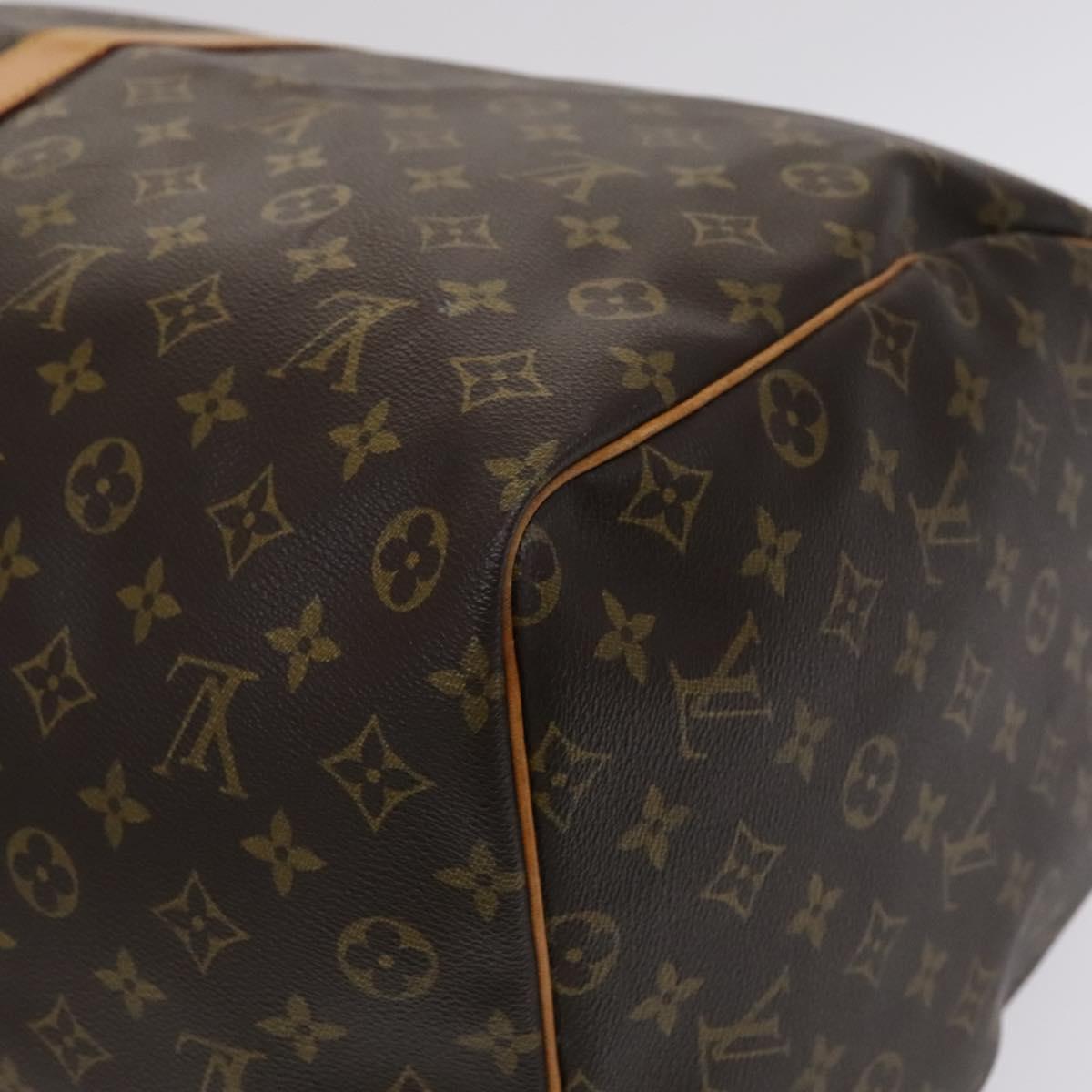 LOUIS VUITTON Monogram Keepall 60 Boston Bag M41422 LV Auth am7861