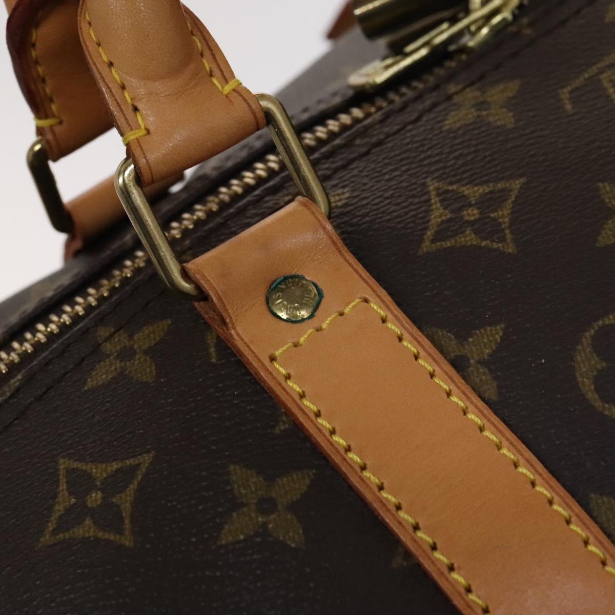 LOUIS VUITTON Monogram Keepall 60 Boston Bag M41422 LV Auth am7861