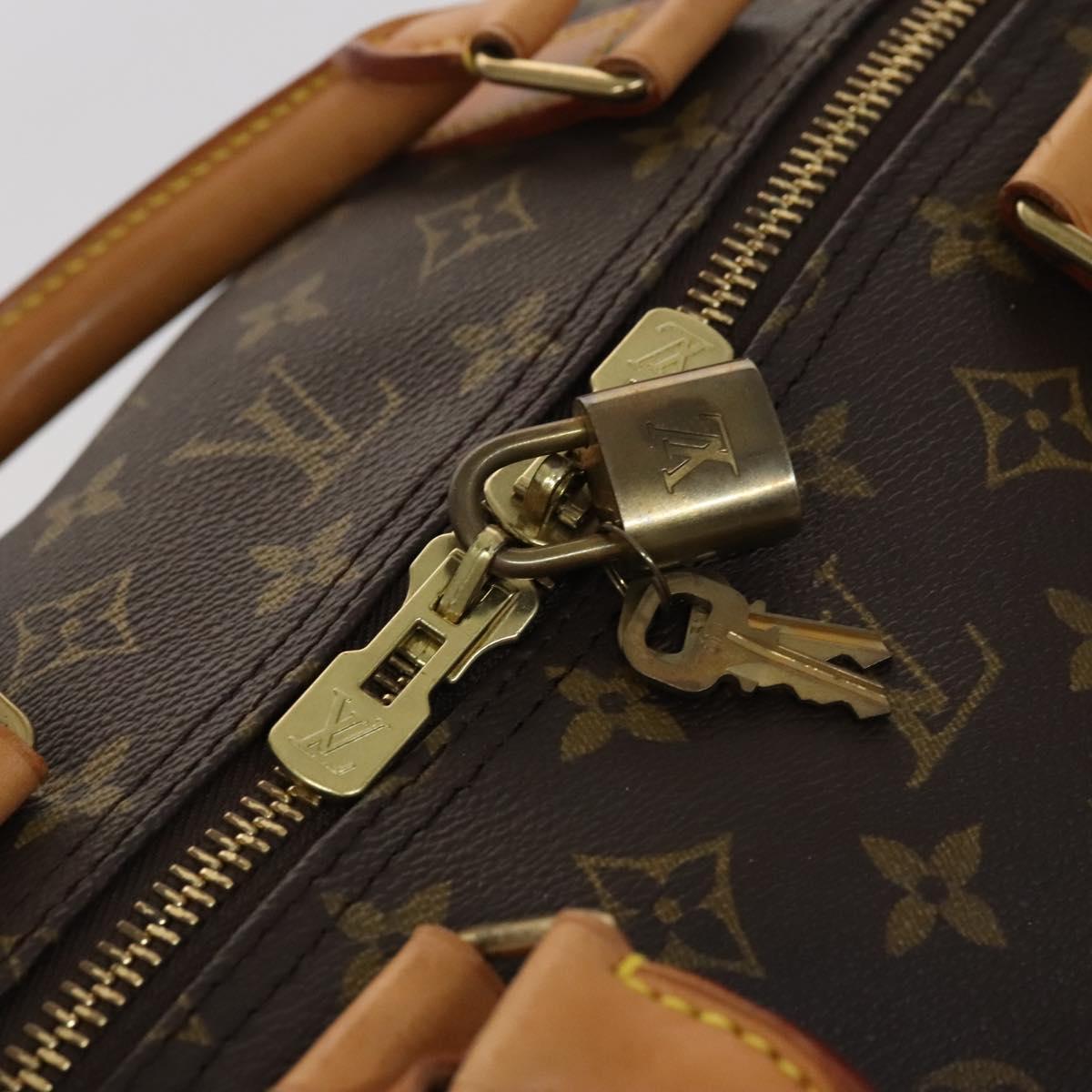 LOUIS VUITTON Monogram Keepall 60 Boston Bag M41422 LV Auth am7861