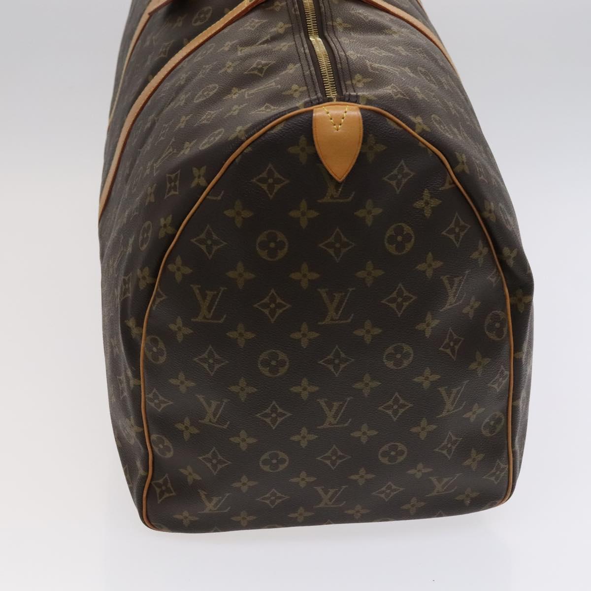 LOUIS VUITTON Monogram Keepall 60 Boston Bag M41422 LV Auth am7861