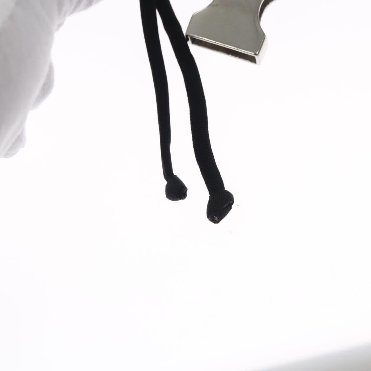 BURBERRY Nova Check Blue Label Backpack Nylon Beige Silver Auth am7971