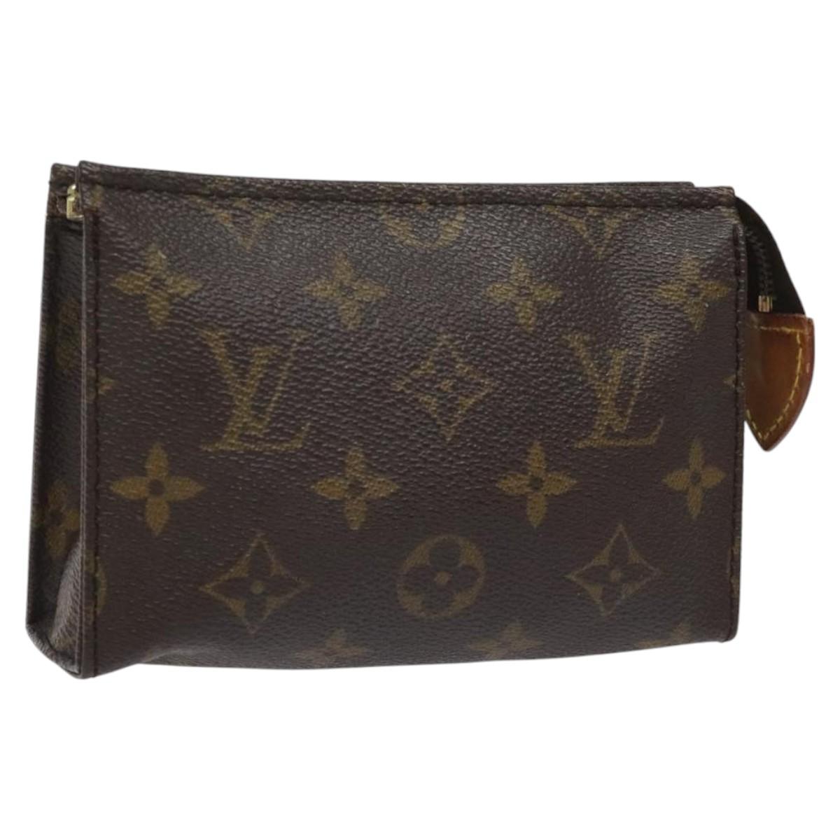 LOUIS VUITTON Monogram Posh Toilette 15 Pouch M47546 LV Auth am7983
