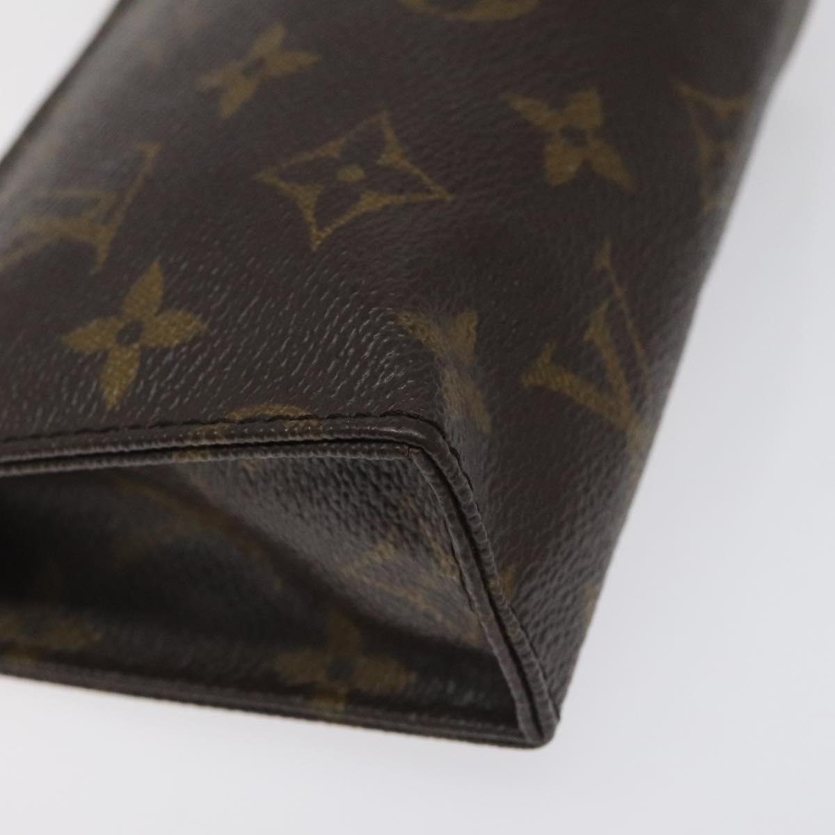 LOUIS VUITTON Monogram Posh Toilette 15 Pouch M47546 LV Auth am7983