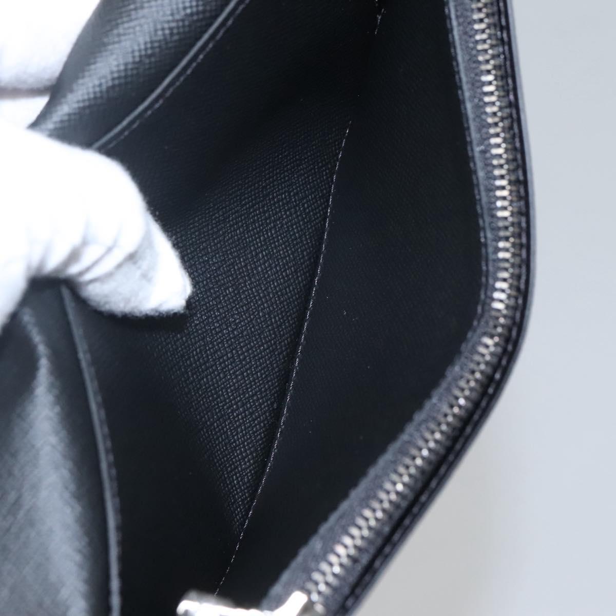 LOUIS VUITTON Monogram Eclipse Porte Feuille Brother Wallet M61697 Auth am8034