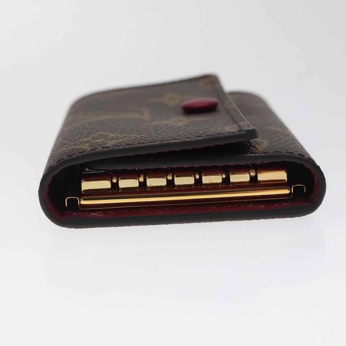 LOUIS VUITTON Monogram Multicles 6 Key Case Fuchsia M60701 LV Auth am8073