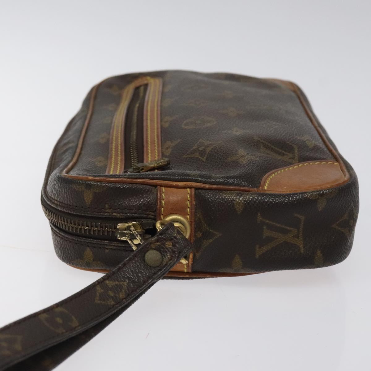 LOUIS VUITTON Monogram Marly Dragonne GM Clutch Bag M51825 LV Auth am8083