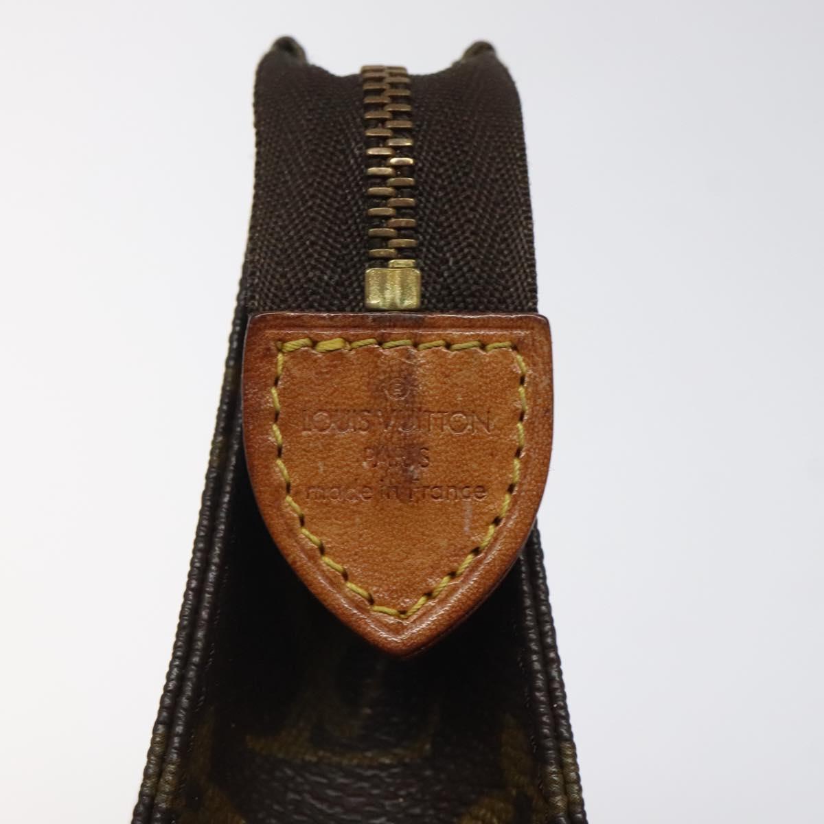 LOUIS VUITTON Monogram Poche Toilette 15 Pouch M47546 LV Auth am8106