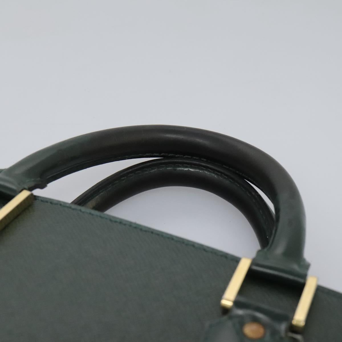 LOUIS VUITTON Taiga Porte Documents Rozan Bag Epicea M30054 LV Auth am8138