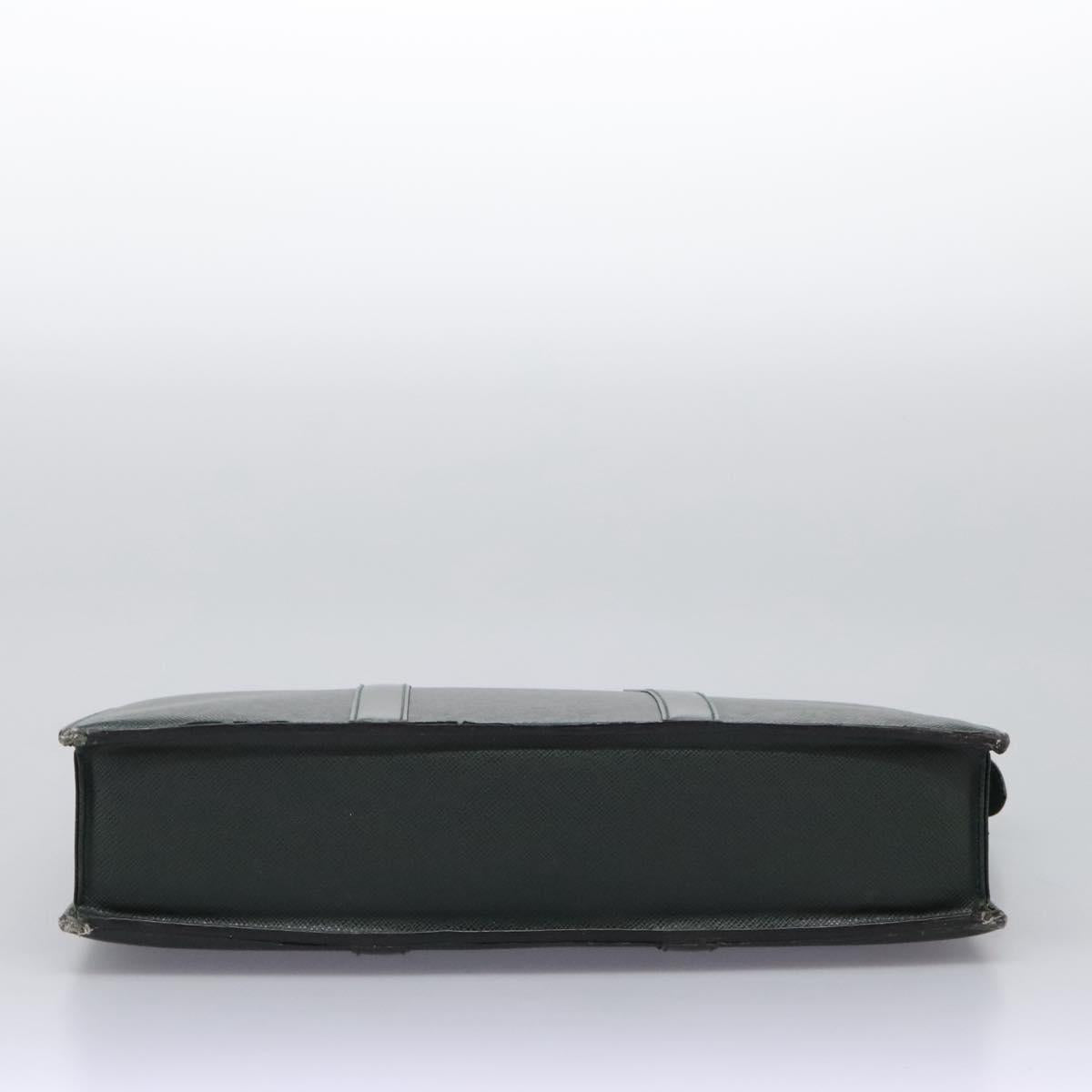 LOUIS VUITTON Taiga Porte Documents Rozan Bag Epicea M30054 LV Auth am8138