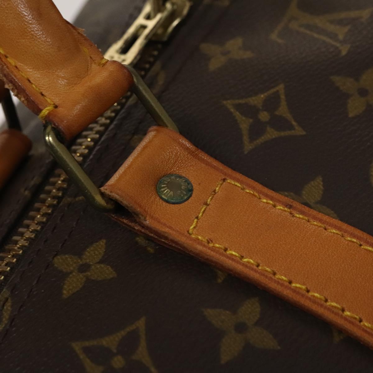 LOUIS VUITTON Monogram Keepall 60 Boston Bag M41422 LV Auth am8178