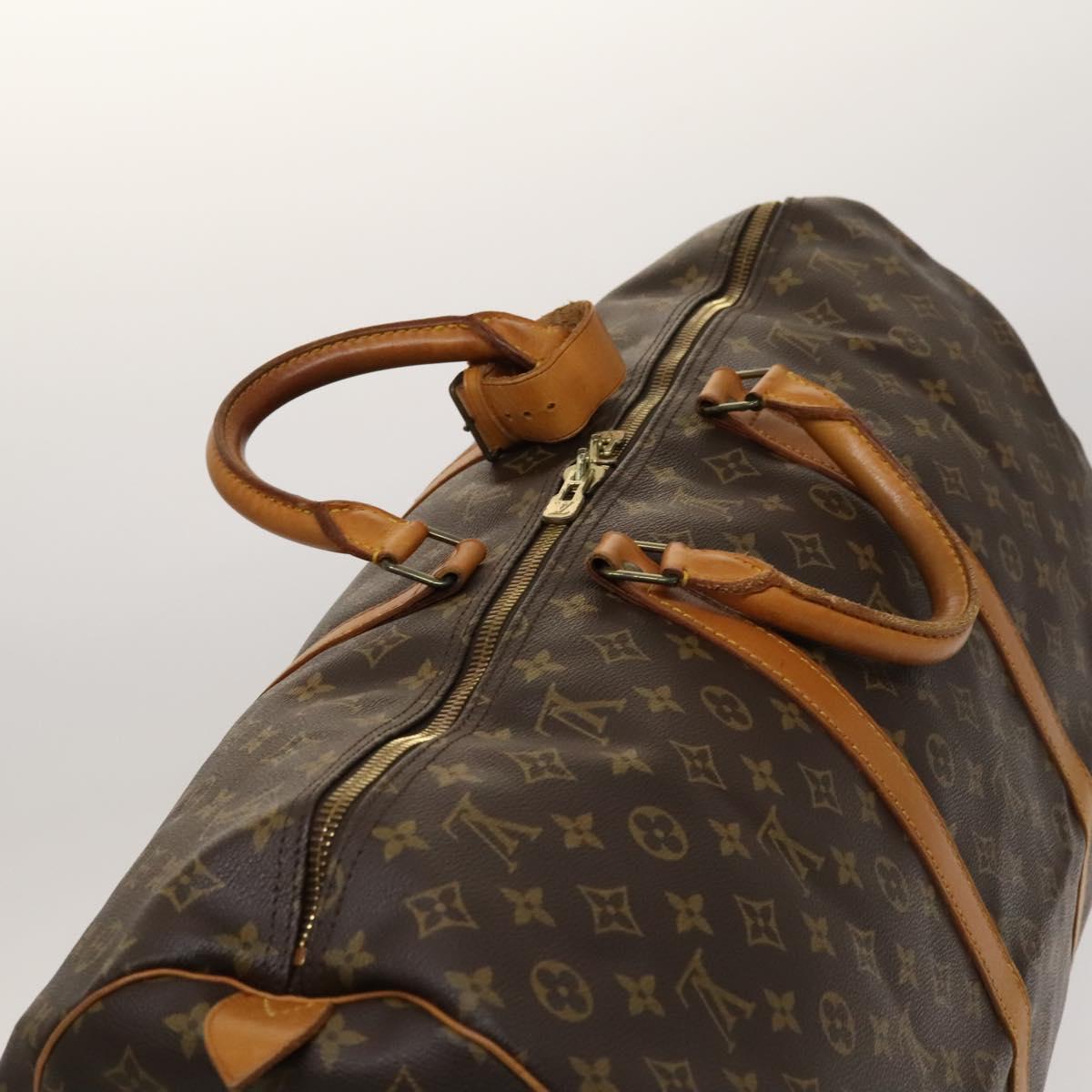 LOUIS VUITTON Monogram Keepall 60 Boston Bag M41422 LV Auth am8178