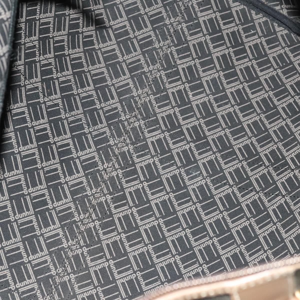 Dunhill Boston Bag PVC Brown Auth am8180