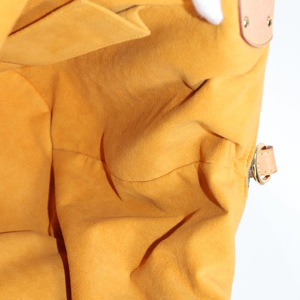 LOUIS VUITTON Monogram Denim XL Shoulder Bag Blue M95515 LV Auth am8184SM