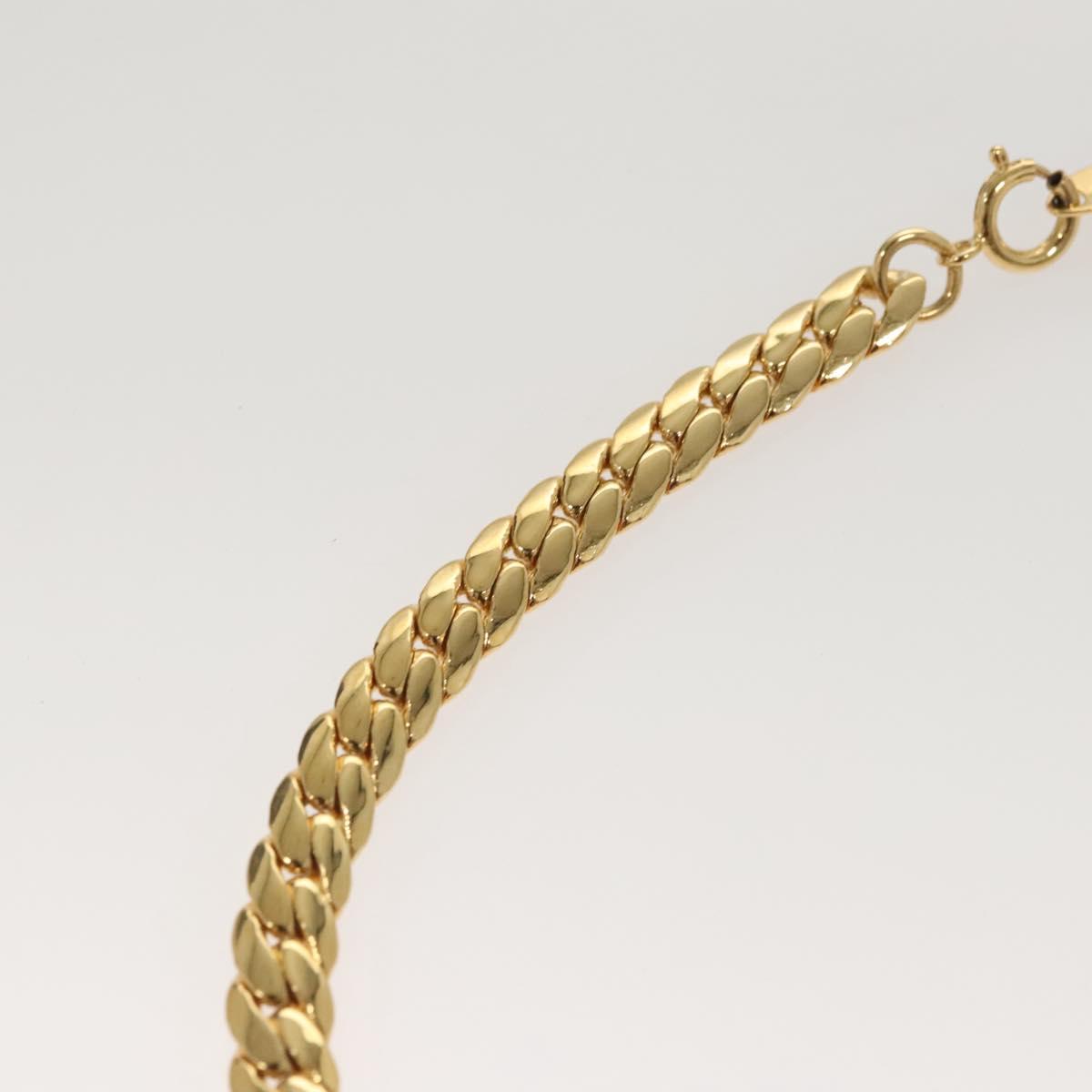 TRIFARI Necklace metal Gold Auth am8232