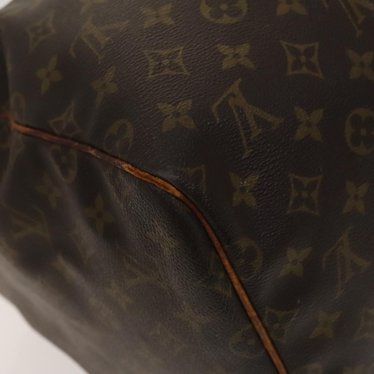 LOUIS VUITTON Monogram Keepall 55 Boston Bag M41424 LV Auth am8247