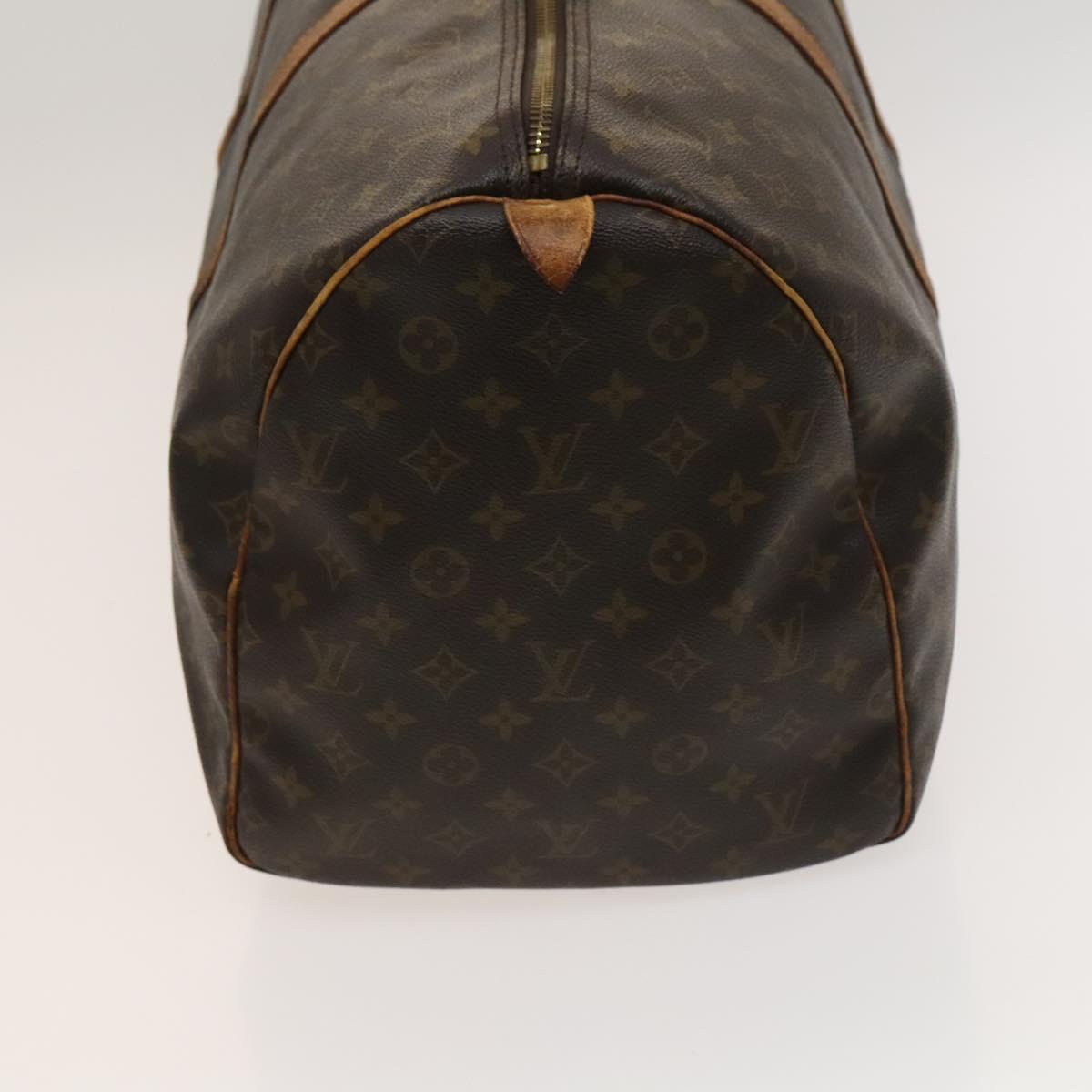 LOUIS VUITTON Monogram Keepall 55 Boston Bag M41424 LV Auth am8247