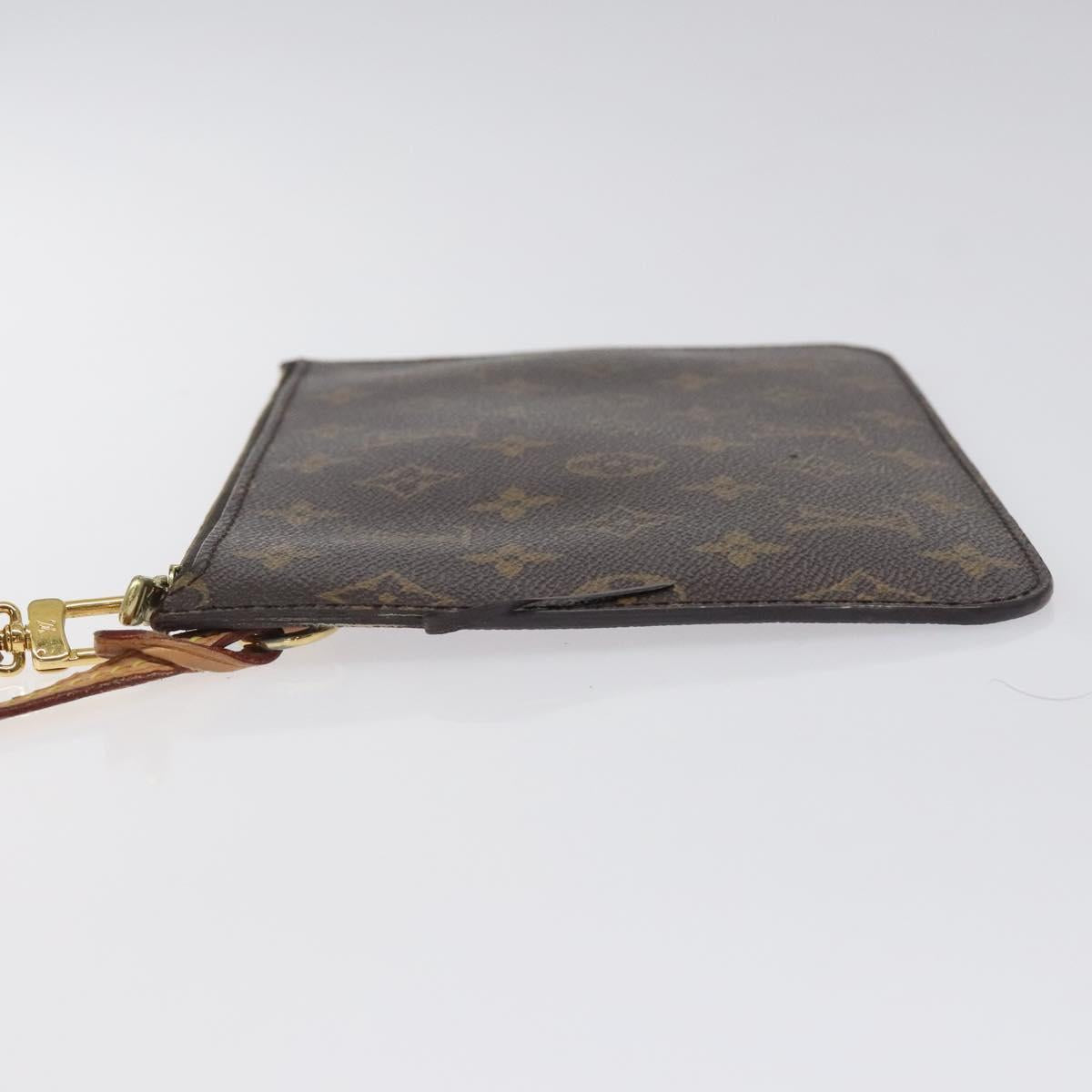 LOUIS VUITTON Monogram Neverfull MM Pouch Accessory Pouch LV Auth am8254