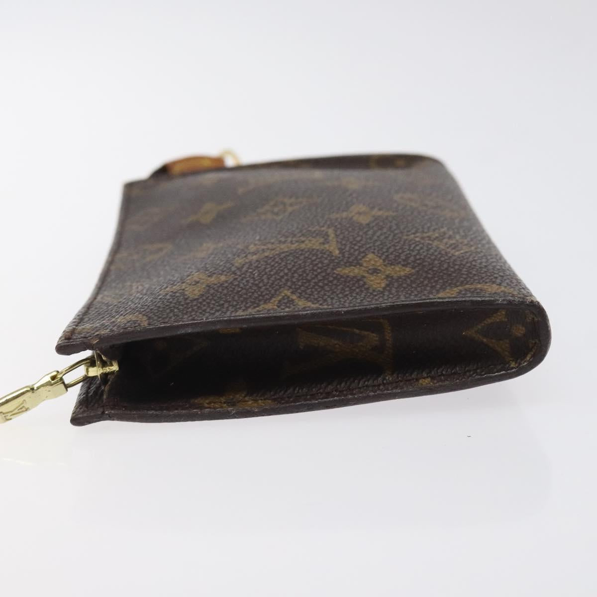 LOUIS VUITTON Monogram Bucket PM Accessory Pouch LV Auth am8255