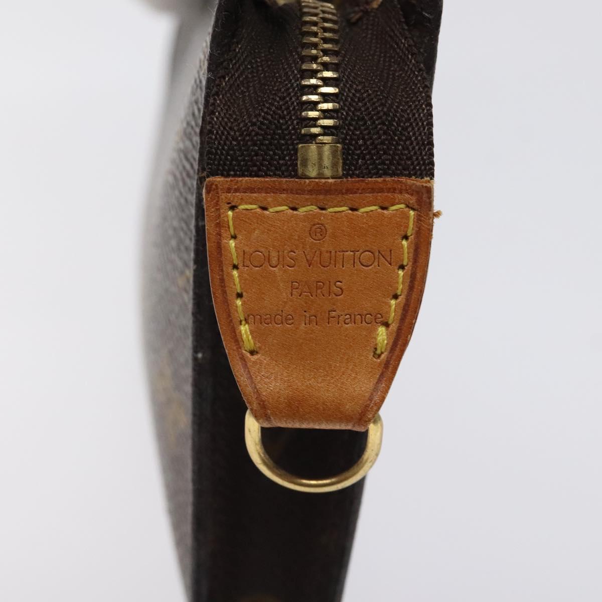 LOUIS VUITTON Monogram Bucket PM Accessory Pouch LV Auth am8256