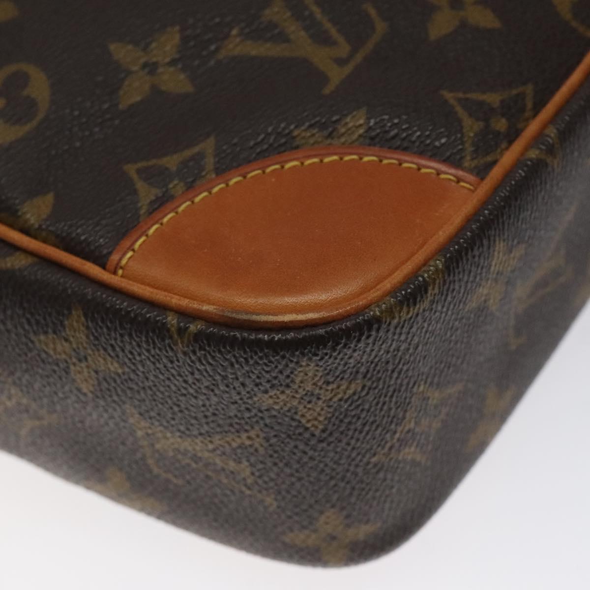 LOUIS VUITTON Monogram Compiegne 28 Clutch Bag M51845 LV Auth am8257