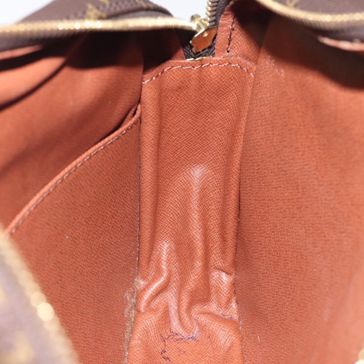 LOUIS VUITTON Monogram Compiegne 28 Clutch Bag M51845 LV Auth am8257