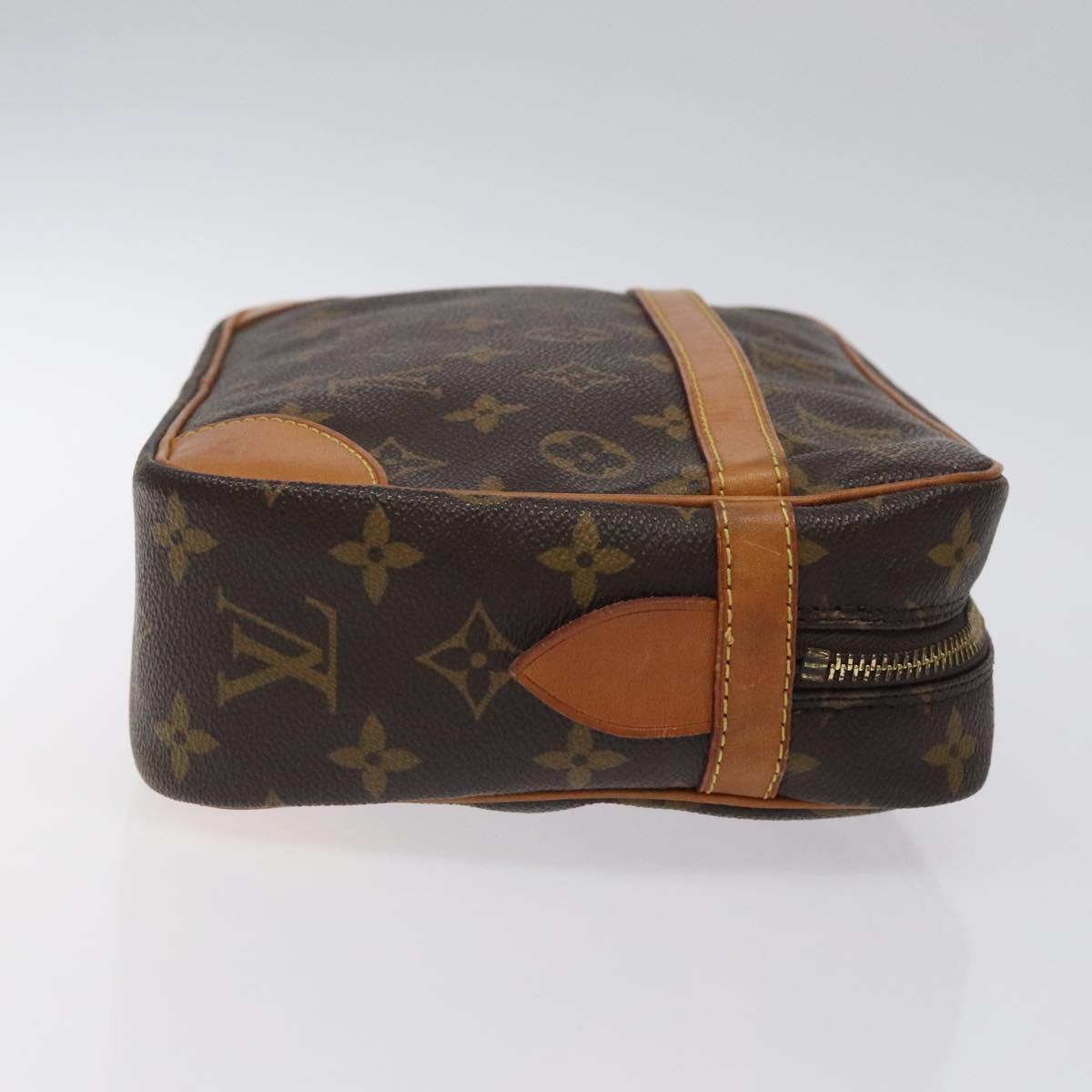 LOUIS VUITTON Monogram Compiegne 28 Clutch Bag M51845 LV Auth am8257