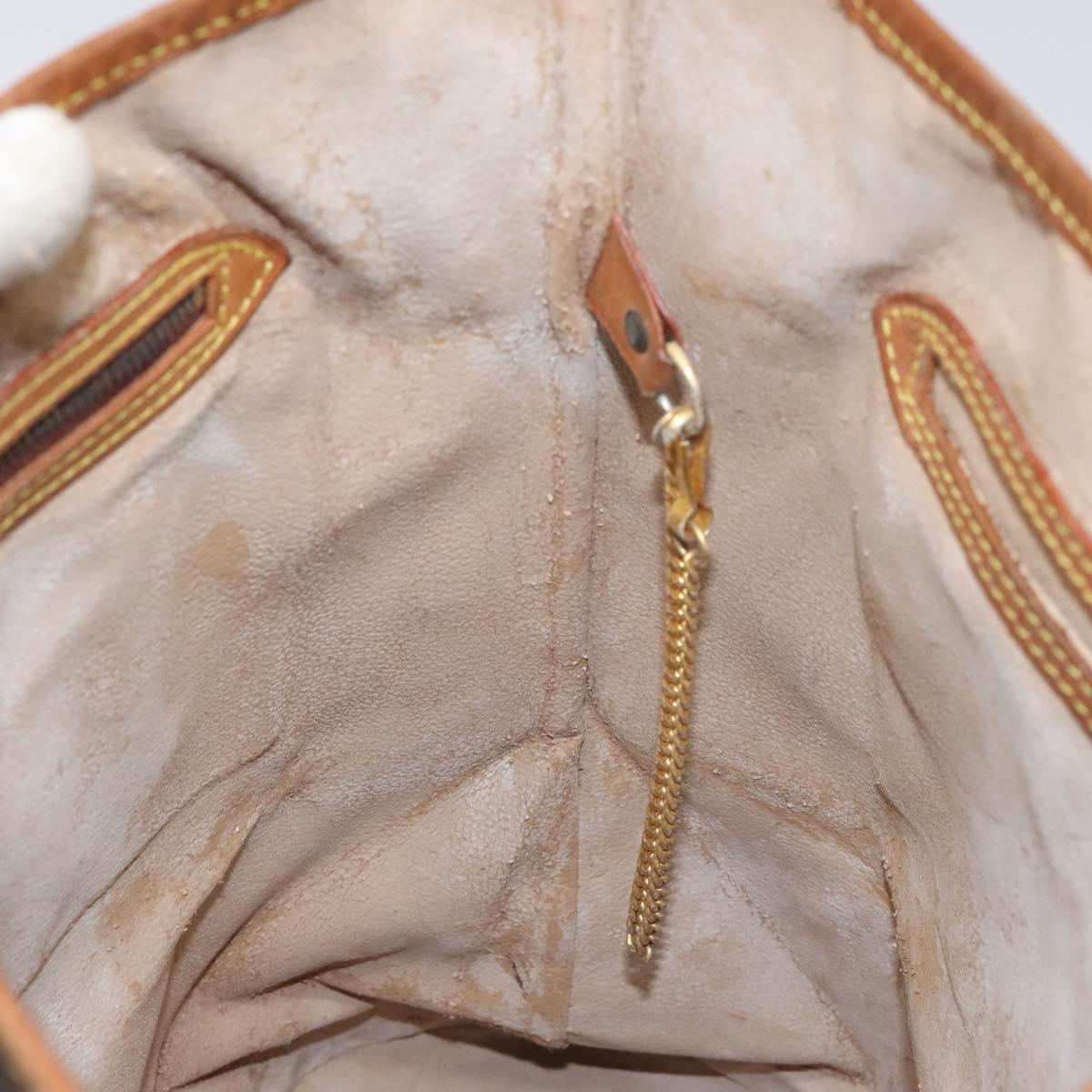 LOUIS VUITTON Monogram Bucket GM Shoulder Bag M42236 LV Auth am8316