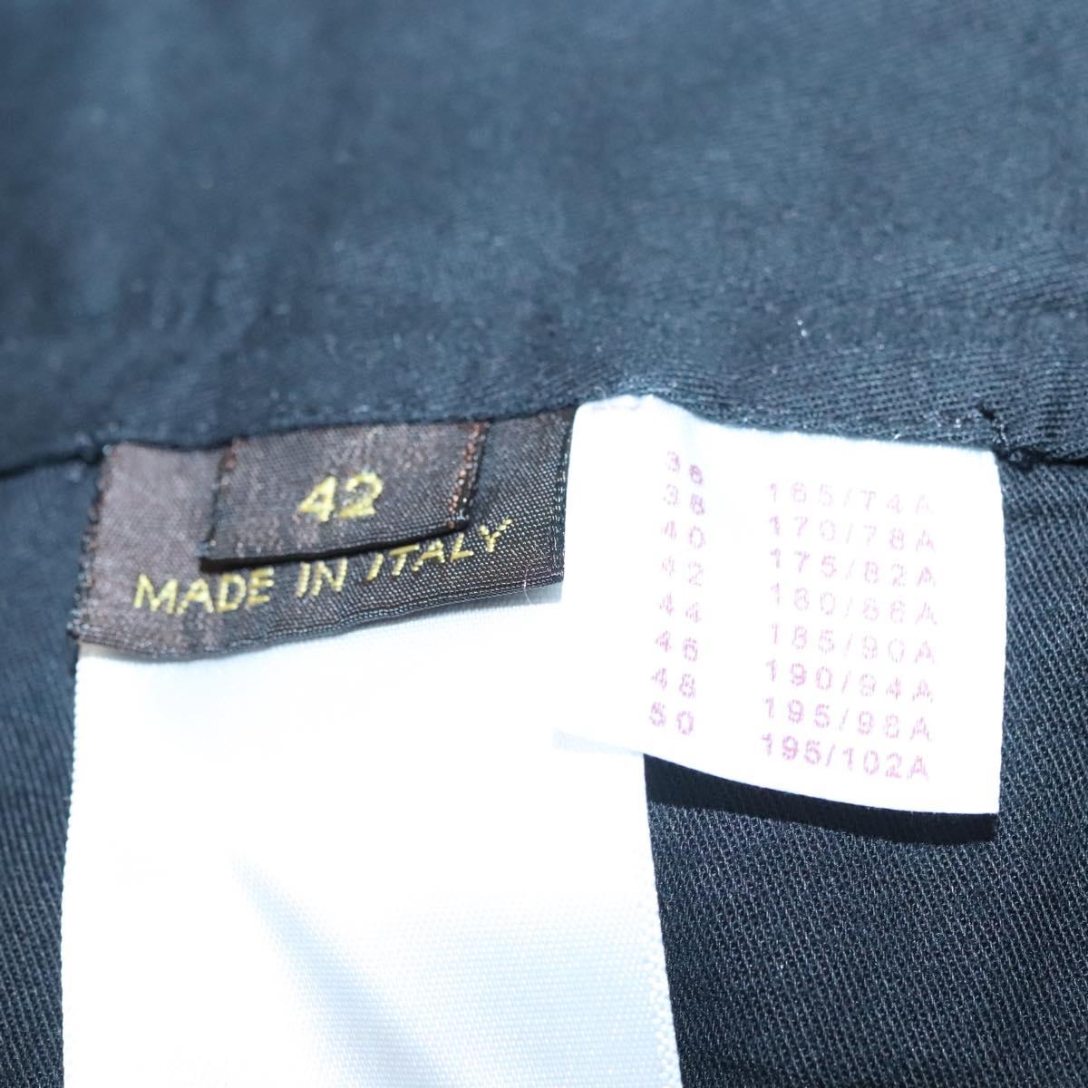 LOUIS VUITTON Bottoms Pants Cotton Gray LV Auth am8342